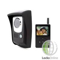 portable wireless video door intercom 24 display