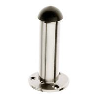 polished nickel projection door stop 76mm