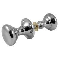 Polished Chrome Rim Knob Door Furniture