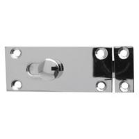 Polished Chrome Toilet Door Bolt