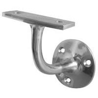 Polished Chrome Bannister Bracket 2.5in (63mm)