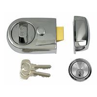 Polished Chrome Standard Yale Lock