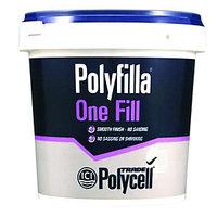 polycell polyfilla one fill lightweight filler 1l