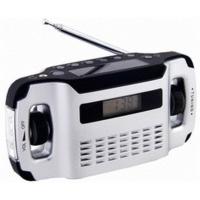Powerplus Lynx Windup Radio - Solar/USB