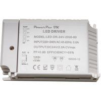 PowerPax UK LED-DR-24-1300-40 24VDC Constant Voltage LED Power Sup...