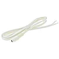 PowerPax UK C4229-D 2.1mm 18 AWG 1.8m White Extension Cable to Bar...