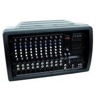 Powered mixer Omnitronic 2x 350 W No. of channels:12