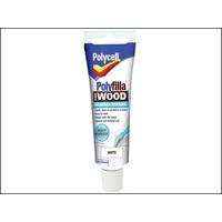 Polycell Polyfilla For Wood General Repairs Tube White 75g