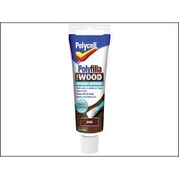 Polycell Polyfilla For Wood General Repairs Tube Dark 75g