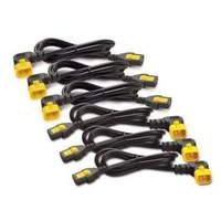 Power Cord Kit (6 Ea) Locking C13 To C14 (90 Degree) 0.6m