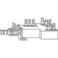 Power switch, Pushbutton switch 250 Vac 2.5 A 2 x Off/On Potentiometer Service GmbH TYP1 latch 1 pc(s)