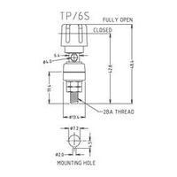 Pole terminal Black 30 A Cliff CL159709 1 pc(s)