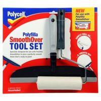 polycell polyfilla ready to use smooth over tool set