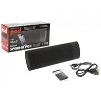 pod bluetooth speaker with easy grip finish