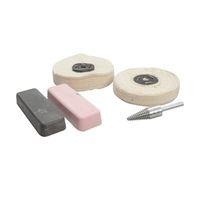 polishing kit ferrous metal grey pink