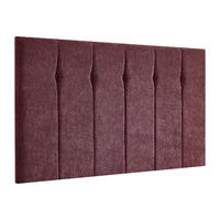 Portmore Kimiyo Linen Headboard Bordeaux Small Double