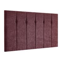Portmore Kimiyo Linen Headboard Bordeaux Double