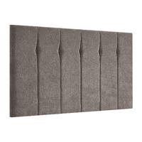 Portmore Kimiyo Linen Headboard Taupe Double