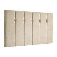 Portmore Kimiyo Linen Headboard Beige Small Double