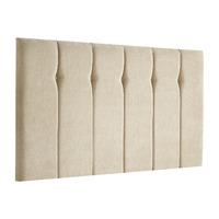 Portmore Kimiyo Linen Headboard Beige King