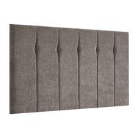 portmore kimiyo linen headboard taupe small double