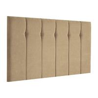 Portmore Kimiyo Linen Headboard Camel Small Double