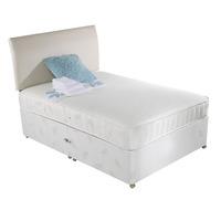 pocket viscount sprung edge divan bed small single 2 drawer sprung edg ...