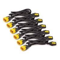 Power Cord Kit (6 Ea) Locking C13 To C14 0.6m