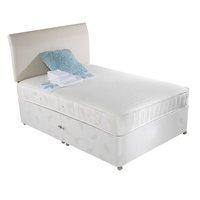 pocket viscount divan bed double 4 drawers platform top