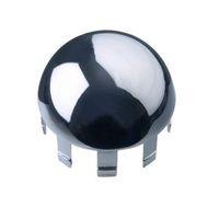 Polished Handrail Domed Cap (H)40mm