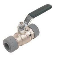 polyplumb push fit lever isolating valve dia15mm