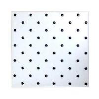 Polka Dot Black Ceramic Wall Tile (L)148mm (W)148mm