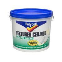 Polycell Coarse White Matt Special Effect Paint 5L