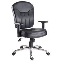 Power Leather Operator Chair