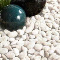 polished chinese white pebbles 5 kg