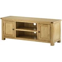 Portland Oak TV Cabinet - Large