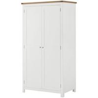 Portland White Wardrobe - 2 Door