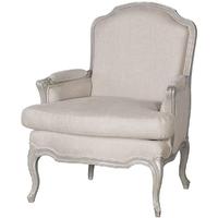 Portofino Upholstered Linen Sofa Chair