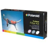 Polaroid 82mm HD Multi Coated Glass 3 Piece Filter Kit