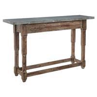 Pompeii Console Table, Natural/Grey