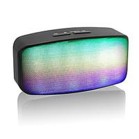 portable bluetooth wireless speaker subwoofer loudspeakers with led fl ...