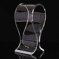 Popular Acrylic Material Stand for Headphone Tranparent