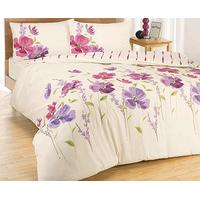 poppy reversible duvet set double