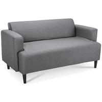 Polo Fabric 2 Seater Sofa Grey