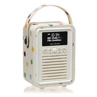 Polka Dot Mini Bluetooth Retro Radio