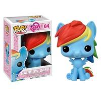 pop my little pony vinyl rainbow dash by funko toy