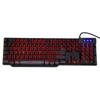 Powercool MECH1 Mechanical Feel Keyboard with 7 Colour LED Metal Backplate