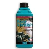 Polyvine Hard Wearing Floor Varnish - Satin Finish - 1 litre