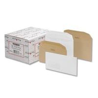 Postmaster Envelopes Wallet Gummed with Window 80gsm Manilla DL [Pack of 500]