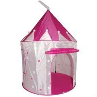 Pop Up Princess Play Tent Castle with Stars and Hearts Indoor or Outdoor